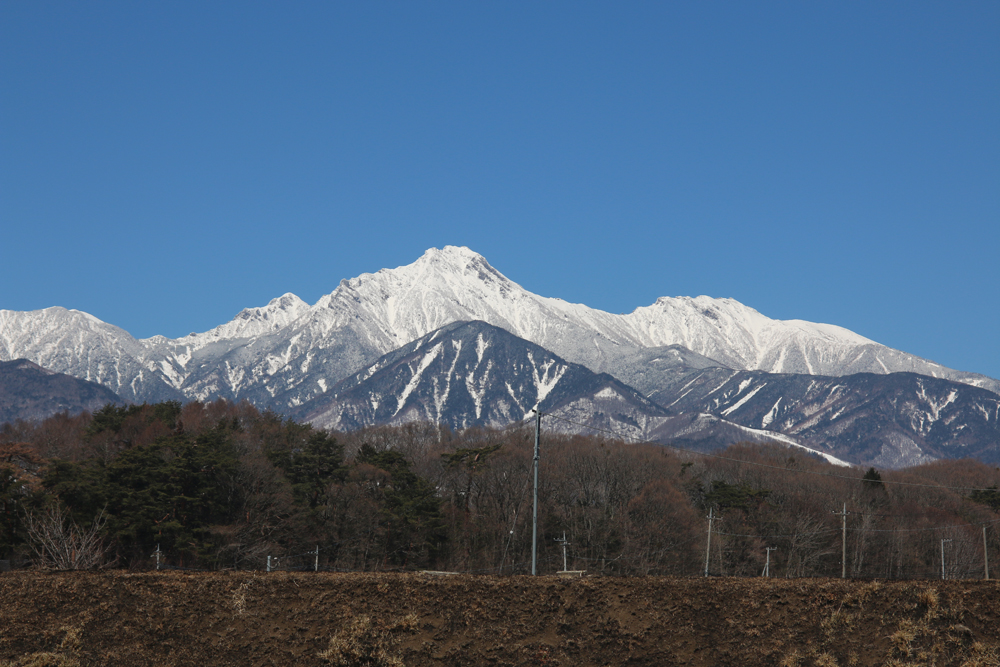 春の訪れが近い八ヶ岳(2014.3.25)
